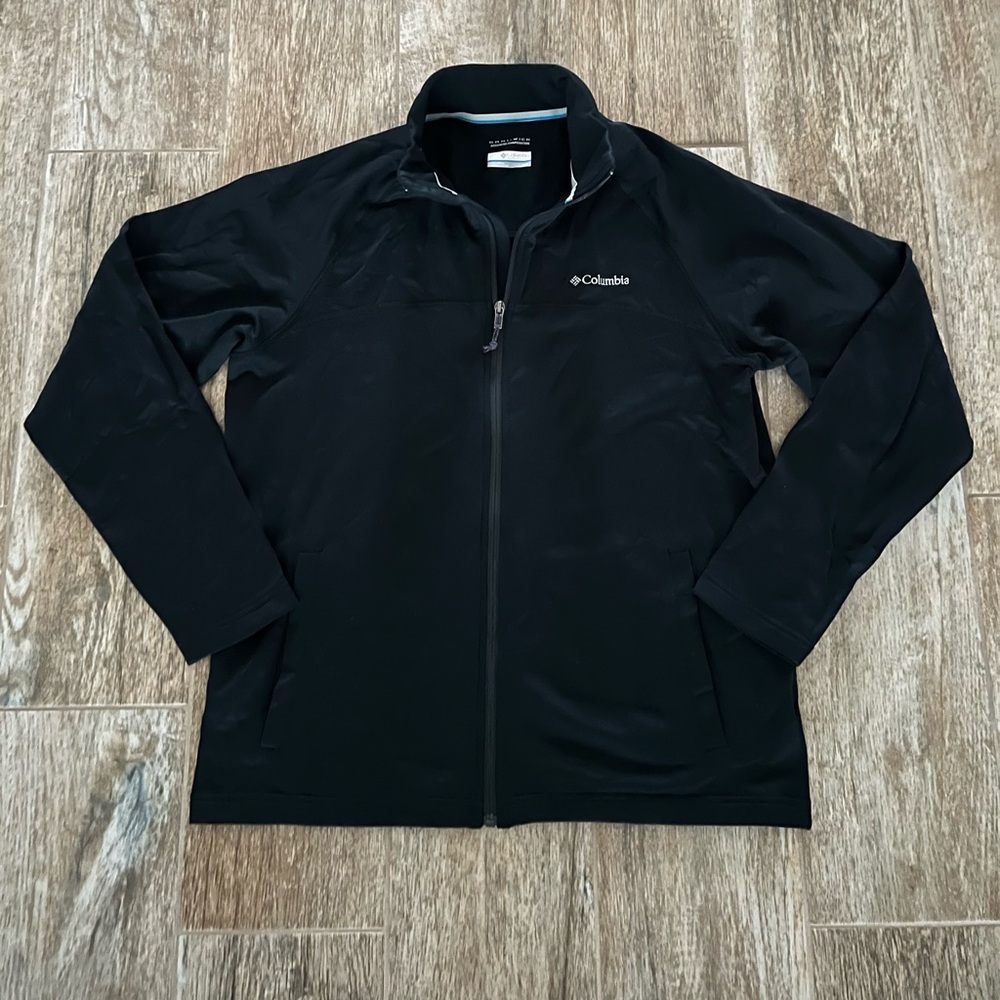 Columbia Men's Midnight Black Performance Jacket Sz M - NEW